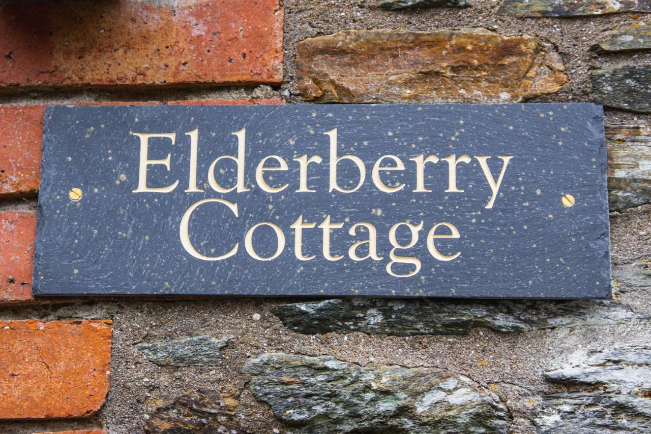 Polrunny Farm Elderberry Cottage With Sea View Боскасъл Екстериор снимка